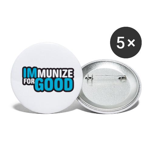 Immunize for Good - Buttons small 1'' (5-pack)