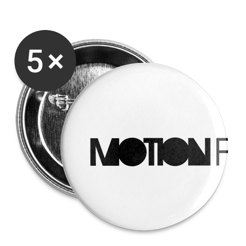 MotionFM Typo - Buttons small 1'' (5-pack)