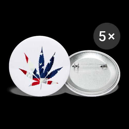 CannAmerica Men's T-Shirt - Buttons small 1'' (5-pack)
