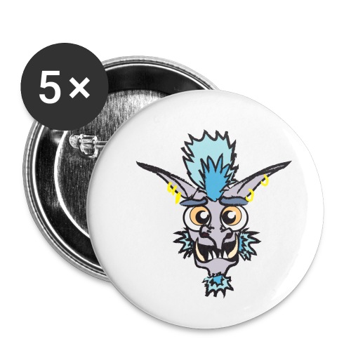 Warcraft Troll Baby - Buttons small 1'' (5-pack)