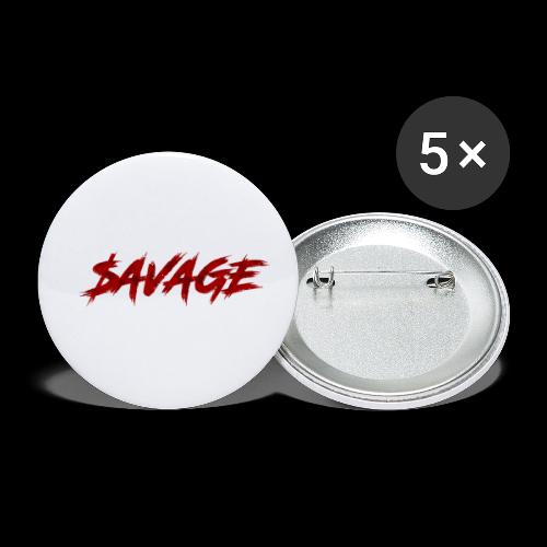 SAVAGE - Buttons small 1'' (5-pack)