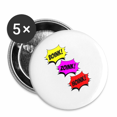 Boink Zoink Hoink - Buttons small 1'' (5-pack)