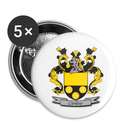 Cardew Family Crest - Buttons small 1'' (5-pack)
