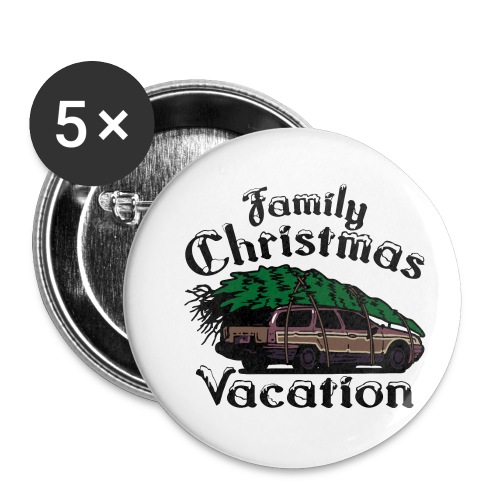 Griswold Wagon Christmas Tree Christmas Vacation - Buttons small 1'' (5-pack)