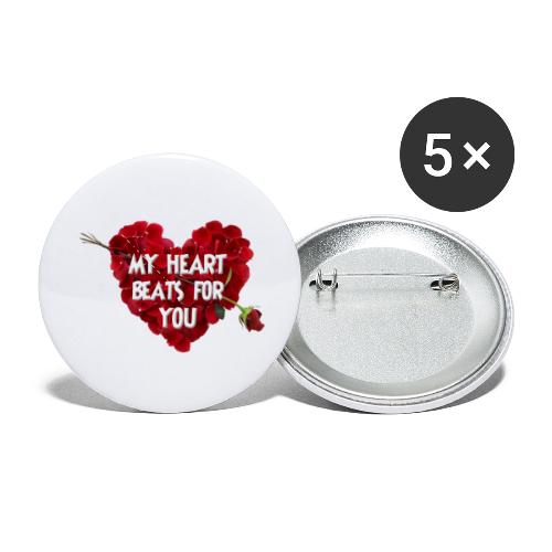 VALENTINES DAY GRAPHIC 10 - Buttons small 1'' (5-pack)