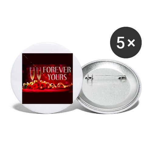 VALENTINES DAY GRAPHIC 7 - Buttons small 1'' (5-pack)