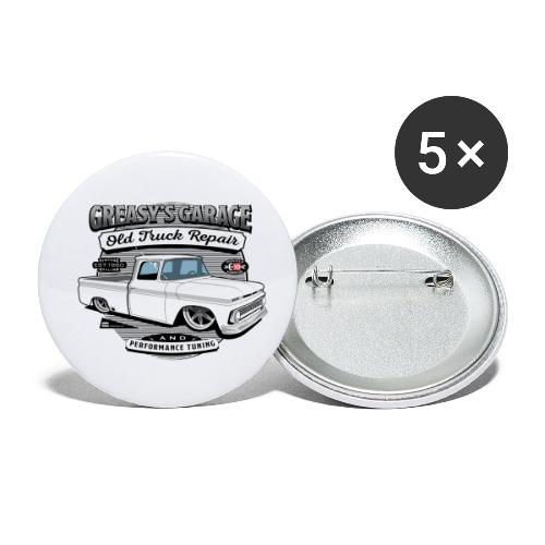 Greasy's Garage Old Truck Repair - Buttons small 1'' (5-pack)