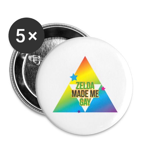 Zelda Made Me Gay - Buttons small 1'' (5-pack)