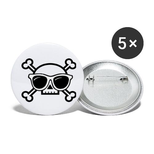 Skull Boy - Buttons small 1'' (5-pack)