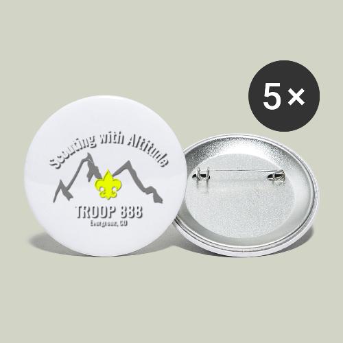 Scouting with Altitude Troop888 - Buttons small 1'' (5-pack)