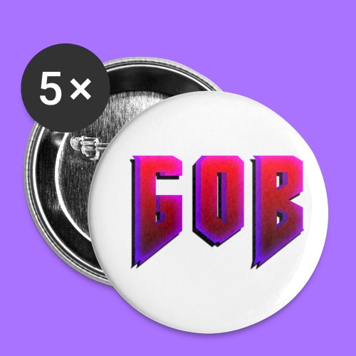 Classic GoB - Buttons small 1'' (5-pack)