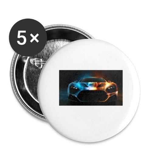 car - Buttons small 1'' (5-pack)