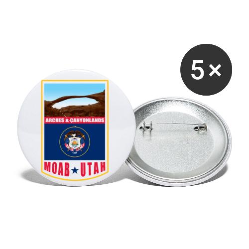 Utah - Moab, Arches & Canyonlands - Buttons small 1'' (5-pack)