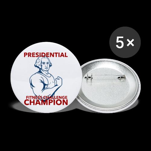 Presidential Fitness Challenge Champ - Washington - Buttons small 1'' (5-pack)