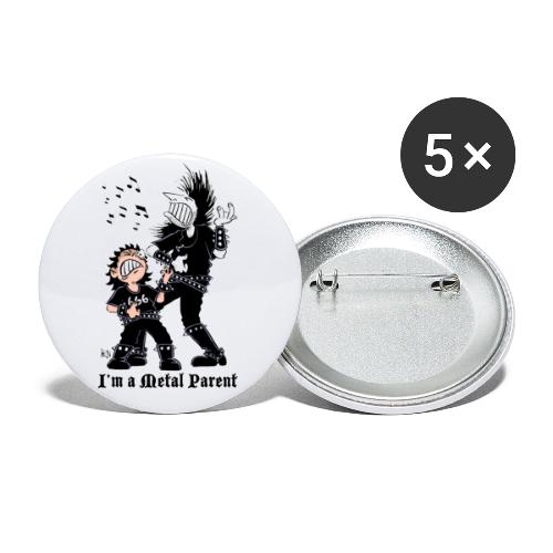 I'm a Metal Parent - Buttons small 1'' (5-pack)