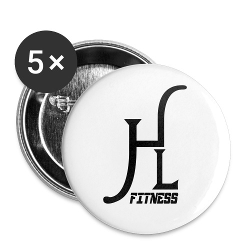 HLF Vector Blk - Buttons small 1'' (5-pack)