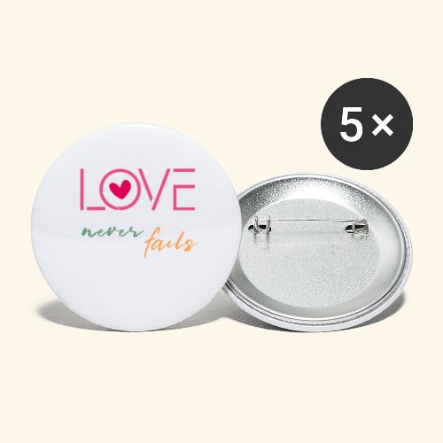 1 01 love - Buttons small 1'' (5-pack)