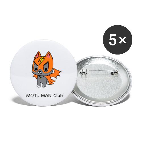 Mot(i)-Man Club - Buttons small 1'' (5-pack)