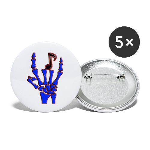 Rock on hand sign the devil's horns - Buttons small 1'' (5-pack)