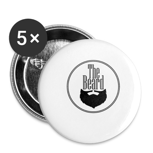 The Beard 02 - Buttons small 1'' (5-pack)