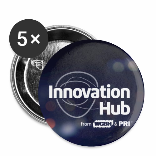 Innovation Hub button with color - Buttons small 1'' (5-pack)