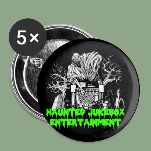 Haunted Jukebox Logo Button - Buttons small 1'' (5-pack)