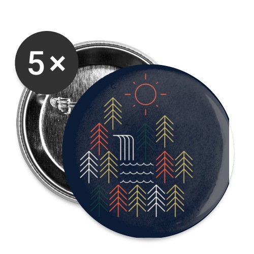 Sunshine City - Buttons small 1'' (5-pack)