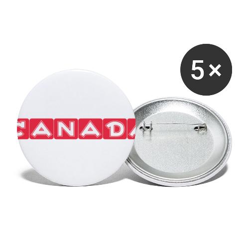 Canada - Buttons small 1'' (5-pack)