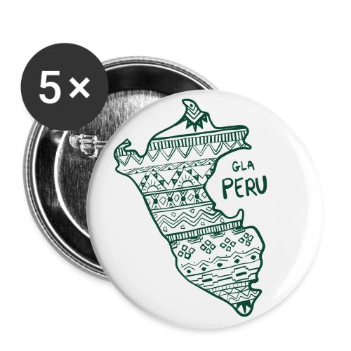 GLA Peru - Buttons small 1'' (5-pack)