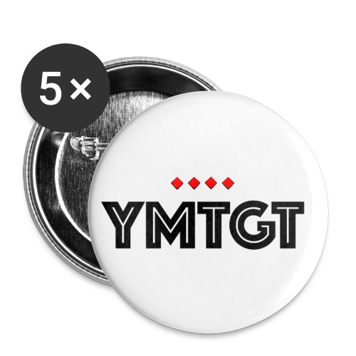 YMTGT Logo - Buttons small 1'' (5-pack)