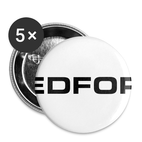 Bedford script emblem - AUTONAUT.com - Buttons small 1'' (5-pack)