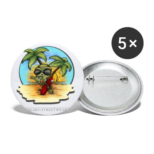 let's have a safe surf home - Buttons small 1'' (5-pack)