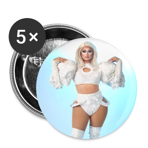 LUNA SKYE ANGEL PHOTO - Buttons small 1'' (5-pack)