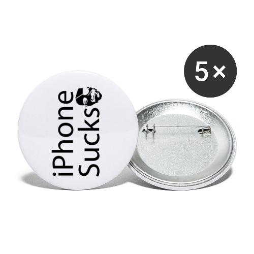 iPhone Sucks - Buttons small 1'' (5-pack)