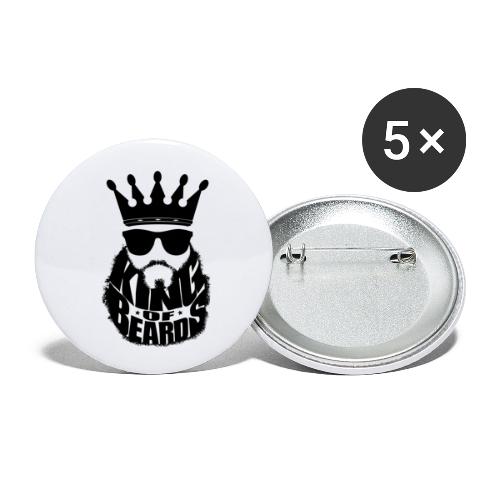 King Of Beards - Buttons small 1'' (5-pack)