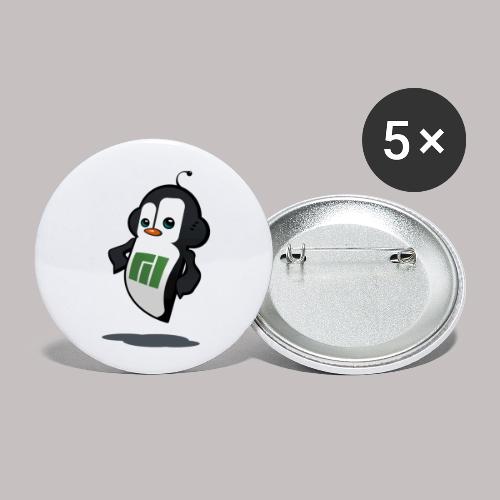 Manjaro Mascot confident right - Buttons small 1'' (5-pack)