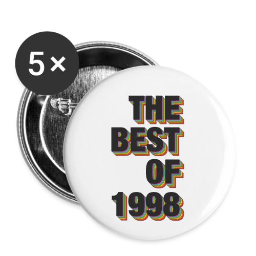 The Best Of 1998 - Buttons small 1'' (5-pack)
