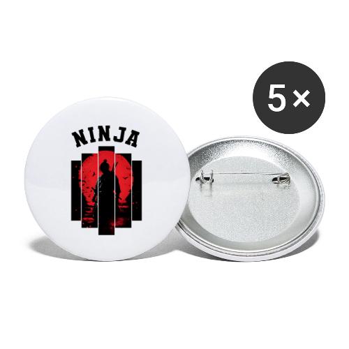 Ninja in the Shadows - Buttons small 1'' (5-pack)