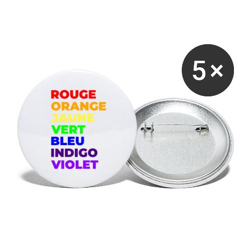 True Colors - Buttons small 1'' (5-pack)