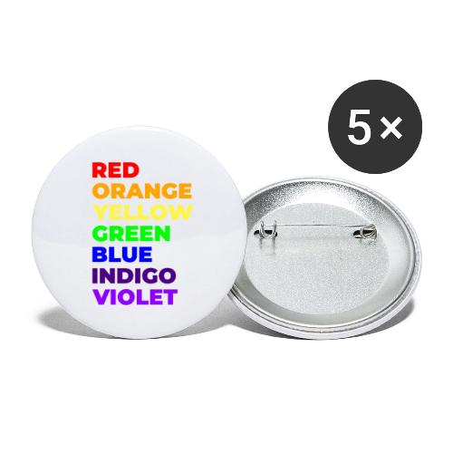 True Colors - Buttons small 1'' (5-pack)