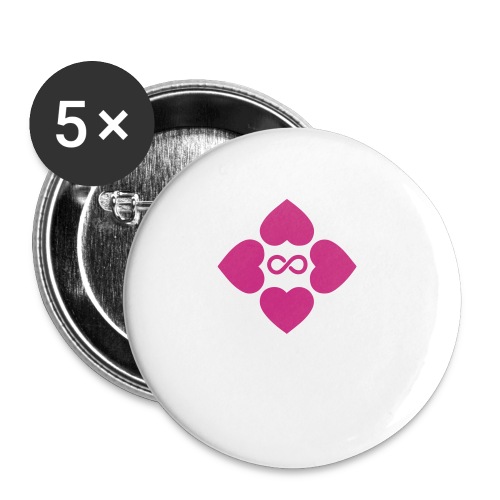 PolySA Logo - Buttons small 1'' (5-pack)
