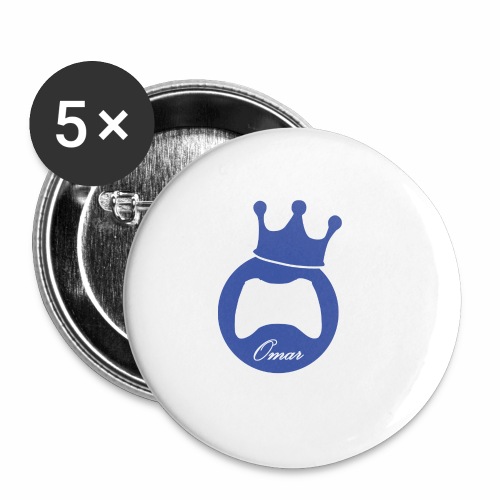 Logo lThekingomar - Buttons small 1'' (5-pack)