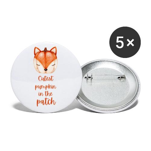 Cutest pumpkin in the patch - Buttons small 1'' (5-pack)