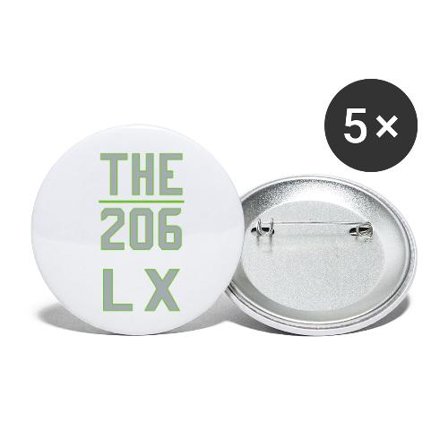 THE | 206 - Vibrant Fan Fashion - Game Win Edition - Buttons small 1'' (5-pack)