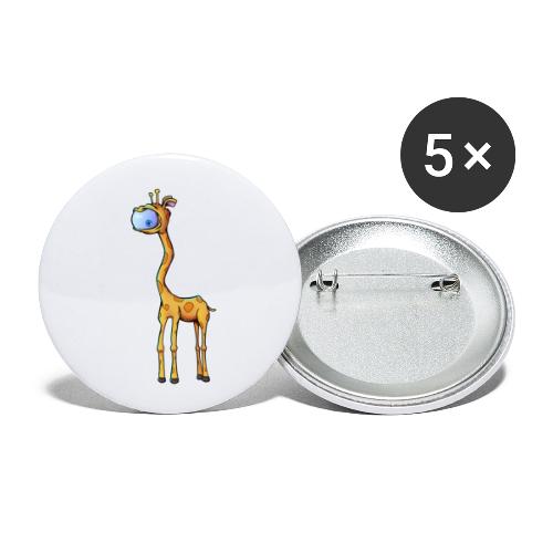 Cyclops giraffe - Buttons small 1'' (5-pack)