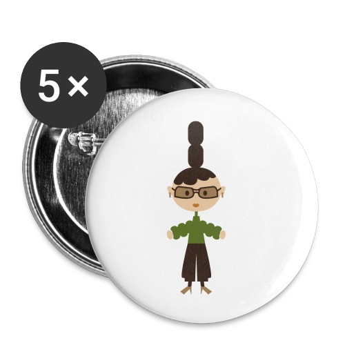 A Very Pointy Girl - Buttons small 1'' (5-pack)
