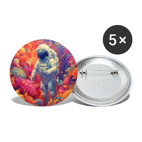 Astronaut Lost - Buttons small 1'' (5-pack)