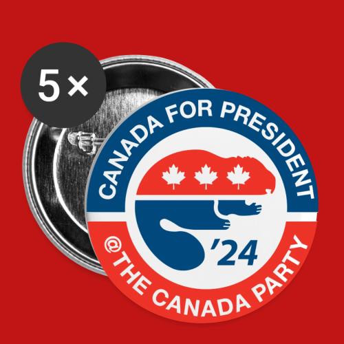 Canada for President 2024 - Buttons small 1'' (5-pack)