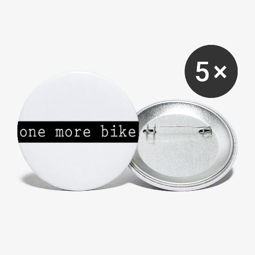 One More Bike - Buttons small 1'' (5-pack)