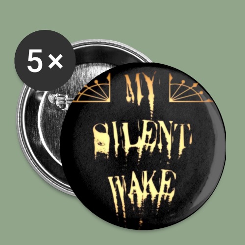 My Silent Wake Logo Button - Buttons small 1'' (5-pack)